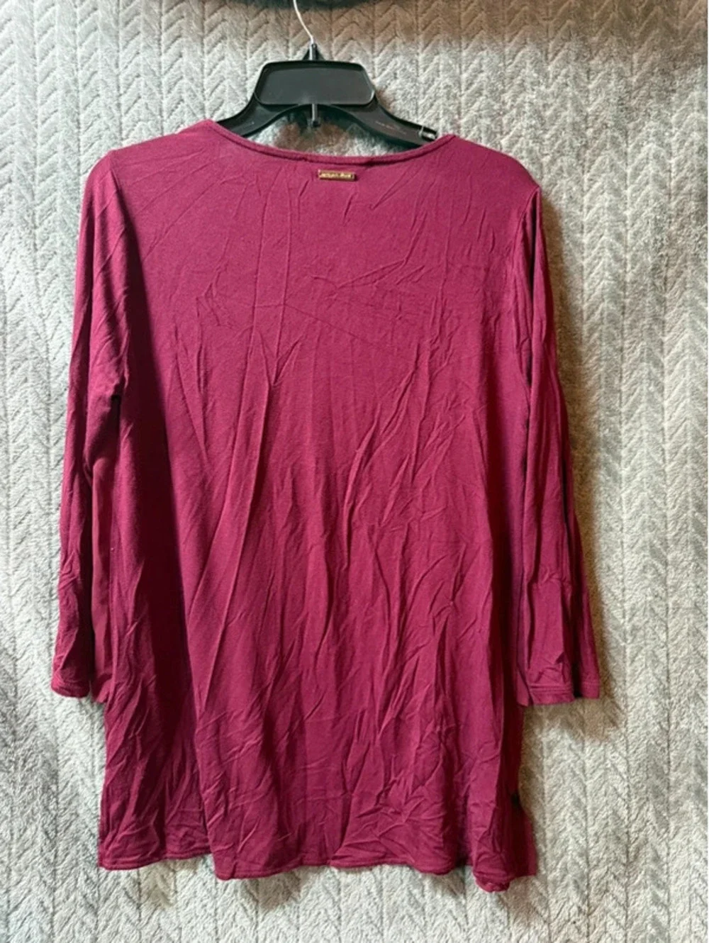 Michael Kors Burgundy Blouse size P/M